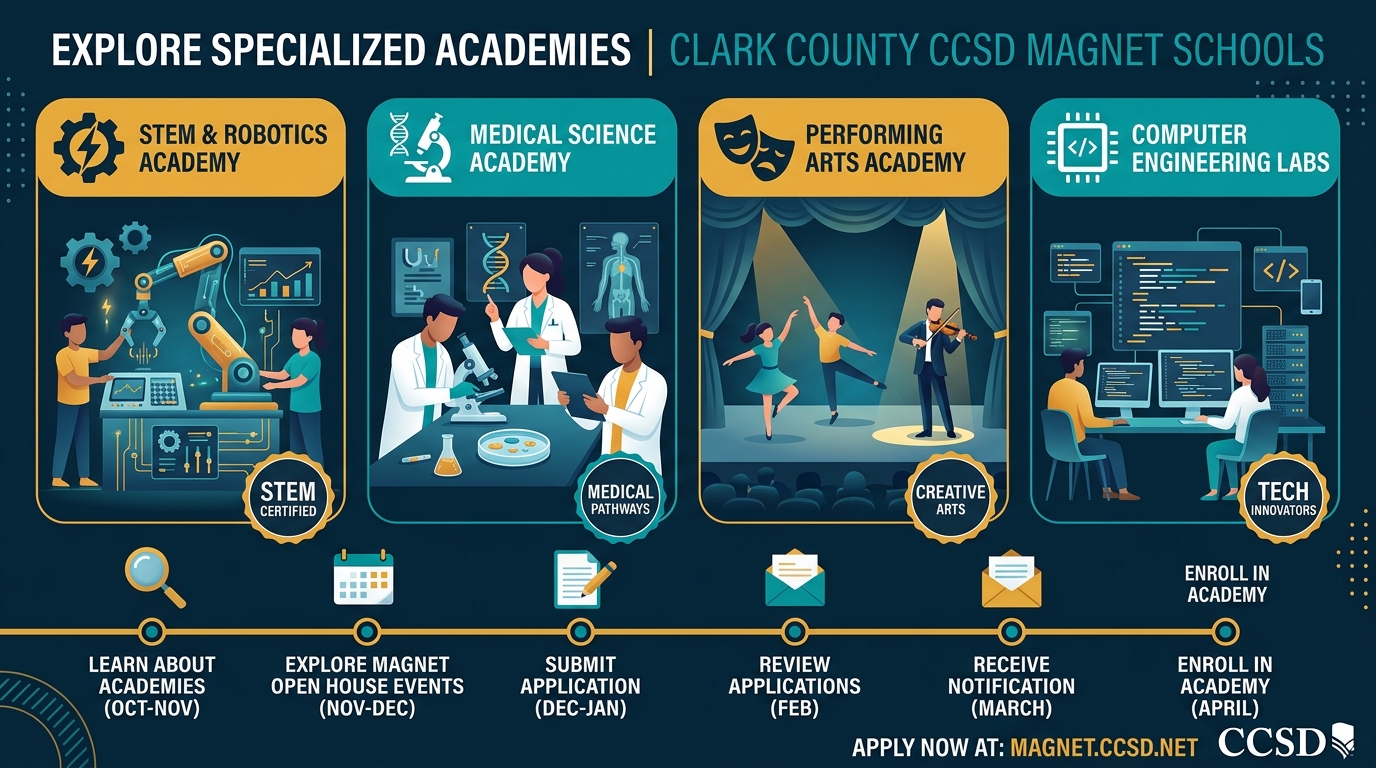 Best CCSD Magnet & Career Technical (CTE) High Schools in Las Vegas: 2026 Rankings & Acceptance Guide