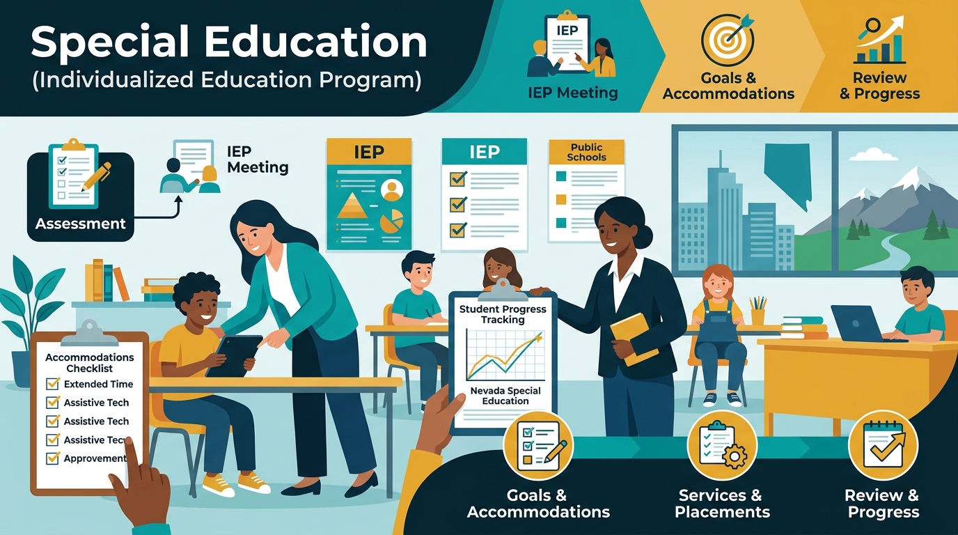 Special Education in Nevada: Navigating Services in Public & Charter Schools