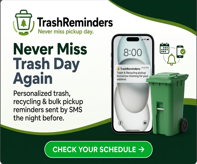 TrashReminders — Never Miss Trash or Recycling Day in Nevada